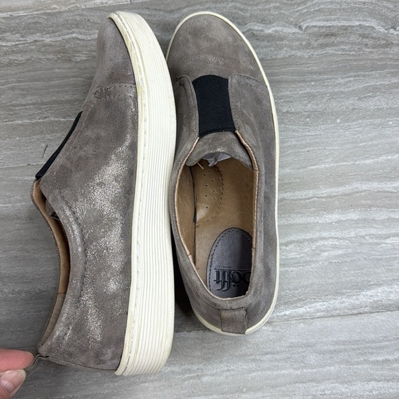 Sofft Safia Metallic Bronze Leather Slip-On Shoes Womens 7 - Picture 6 of 11